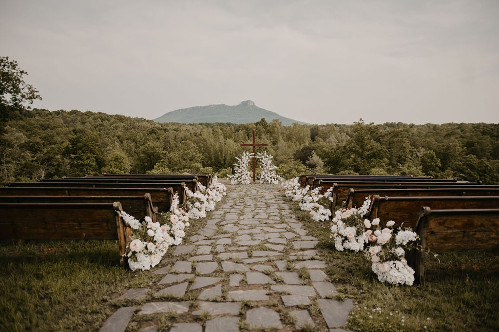 Eleonora Aisle Flowers - Rental