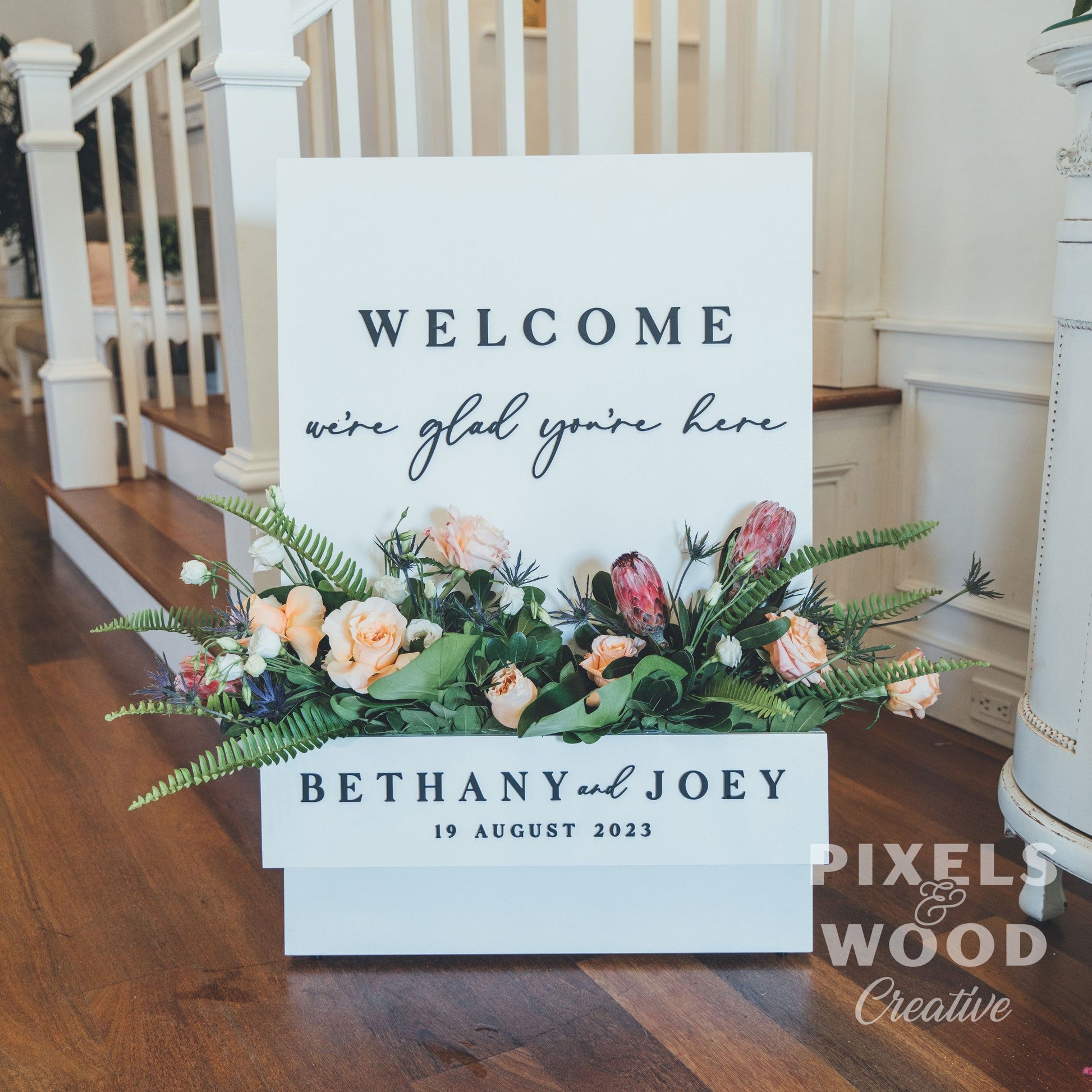 Wedding Welcome Sign