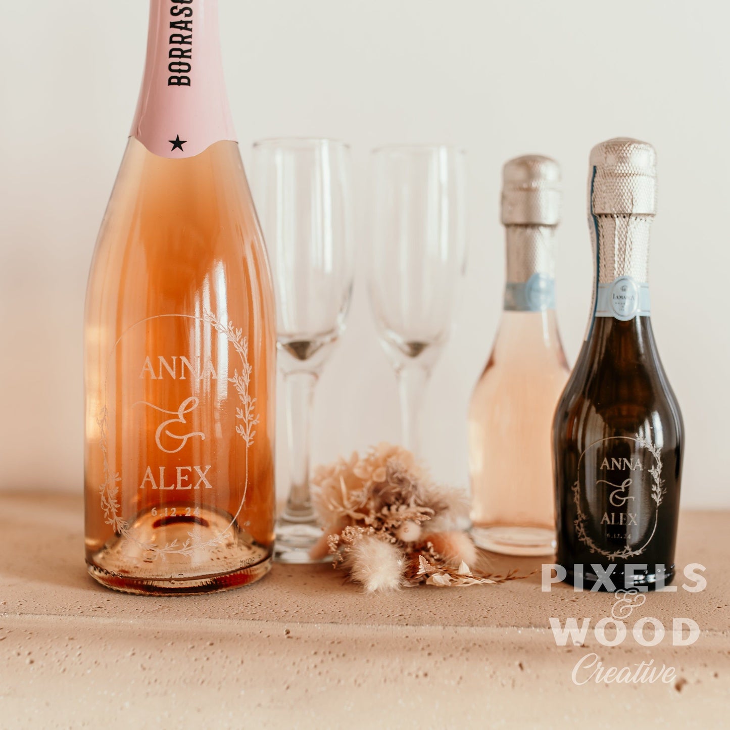 Wine & Champagne Bottle Engraving