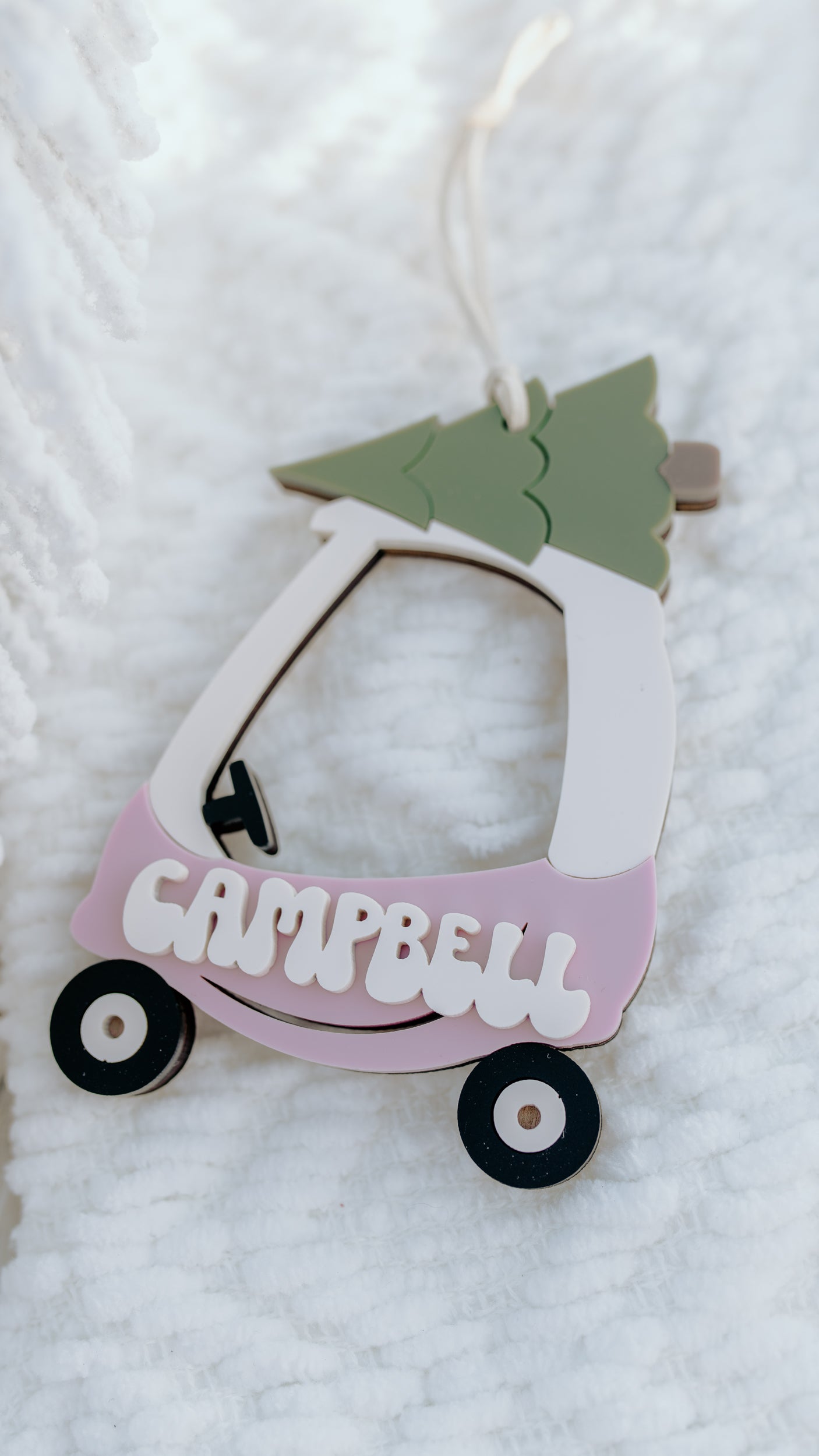 Cozy Coupe Child's Car Ornament