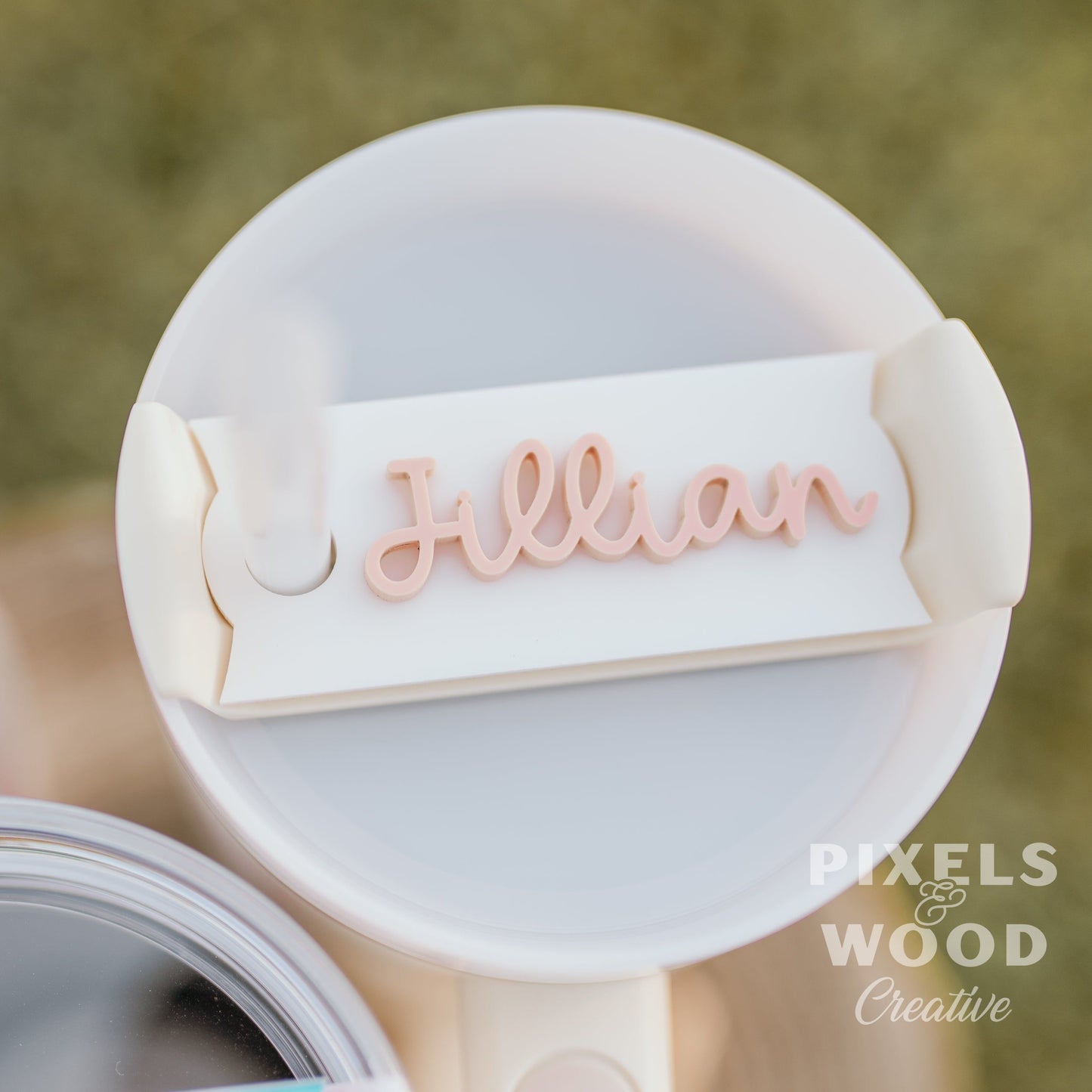Stanley Quencher Acrylic Name Tag