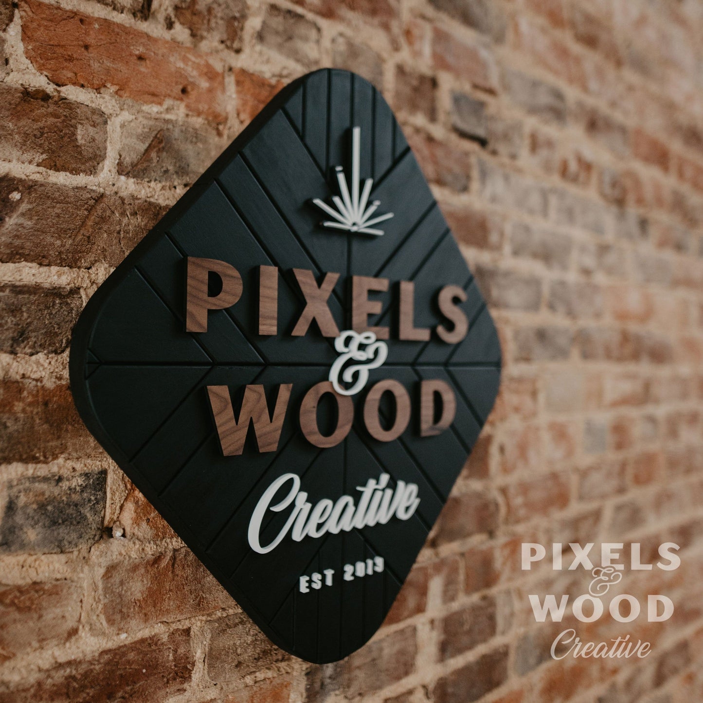 Large 3D Custom Logo Sign