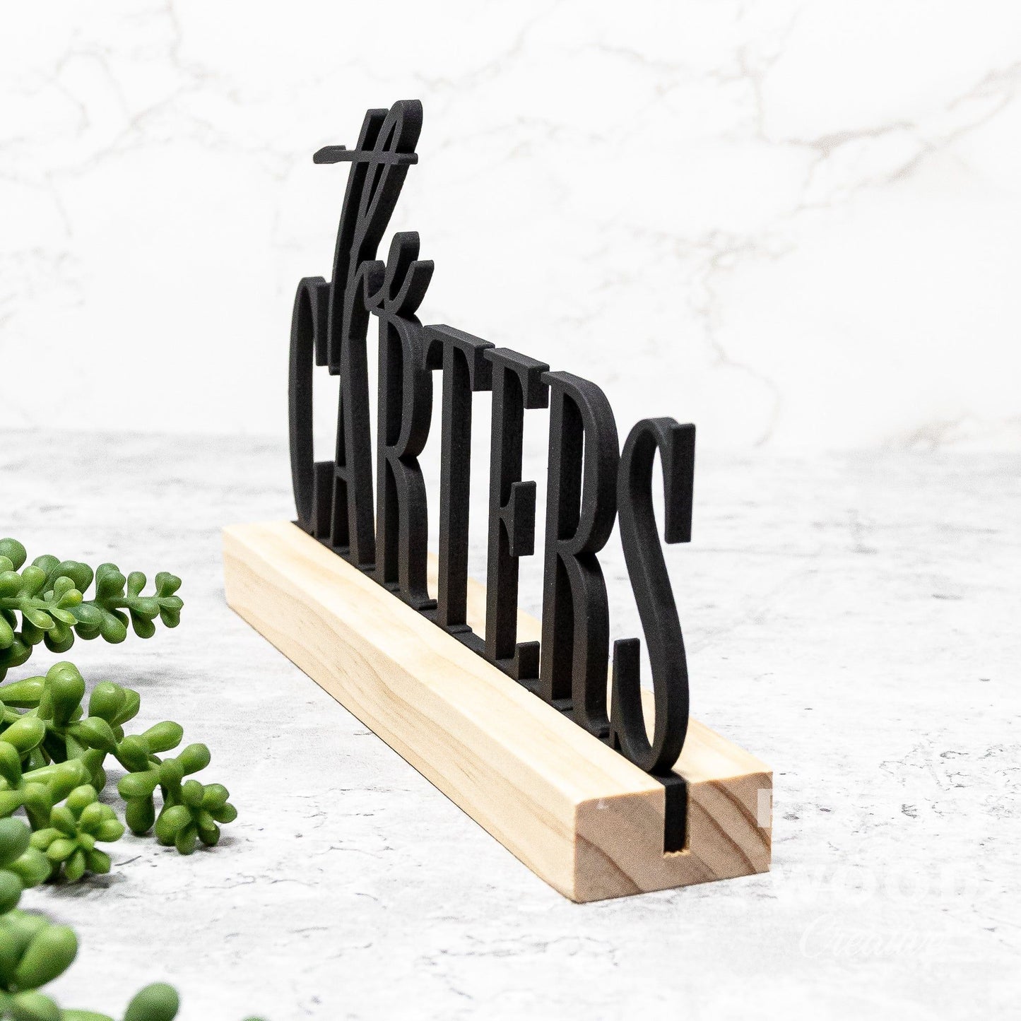 Personalized Name Shelf Sitter