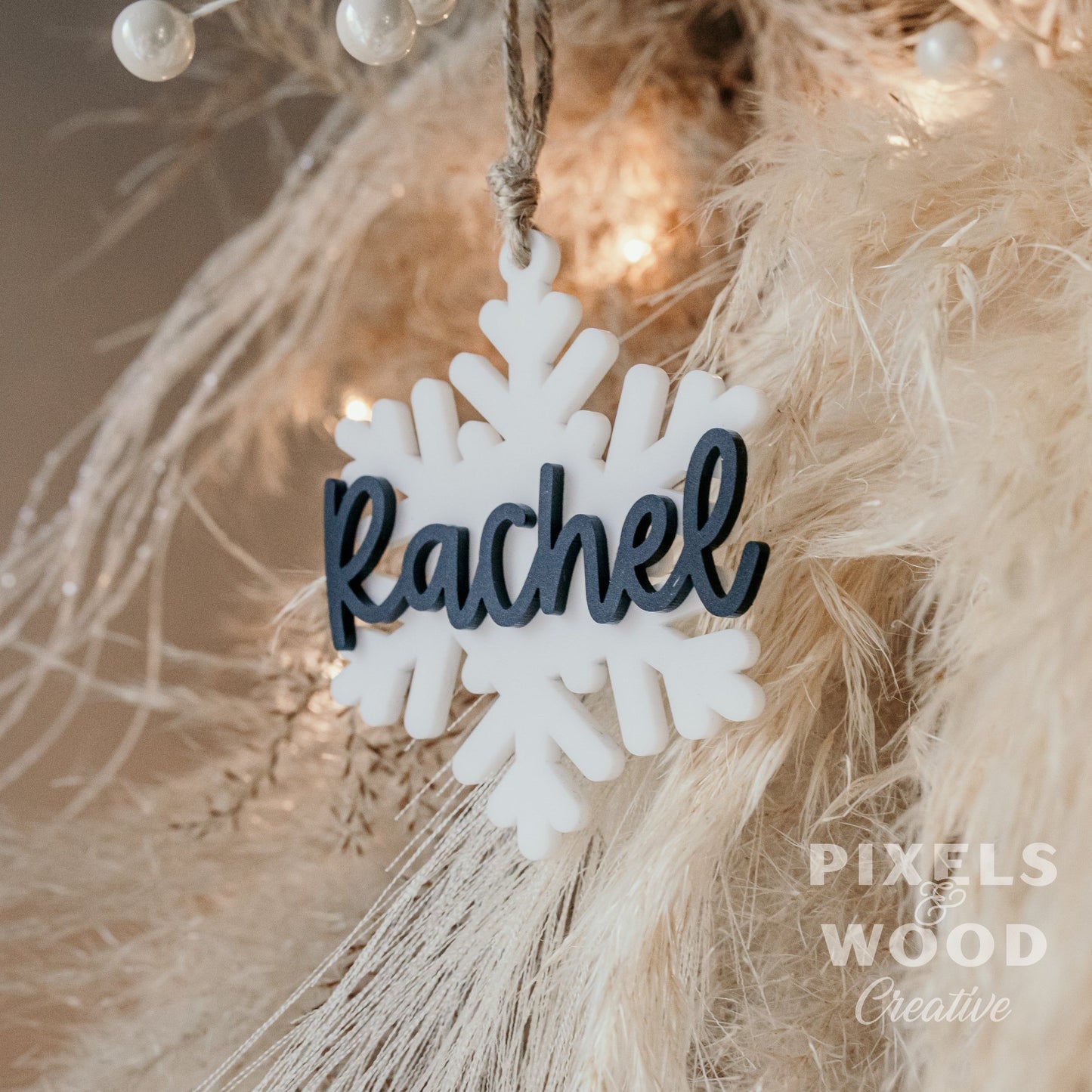 Snowflake Personalized Ornament